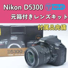 Nikon D5300 元箱付 標準レンズキット フルセット Wi-Fi搭載