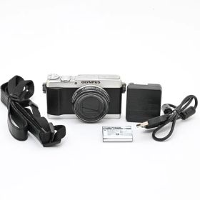 ＜良品＞ OLYMPUS STYLUS SH-1 シルバー｜光学24倍ズーム｜高級感デザインコンデジ｜手ぶれ補正搭載｜動作良好