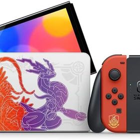 中古 Nintendo Switch(有機ELモデル) スカーレット・バイオレットエディション
