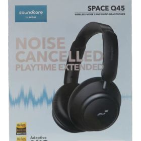【Anker】【訳あり未使用品】アンカー『Soundcore Space Q45 / ブラック』A3040011 2022年9月発売 ヘッドホン 1週間保証【中古】