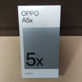 新品 未開封 OPPO A5X ブルー