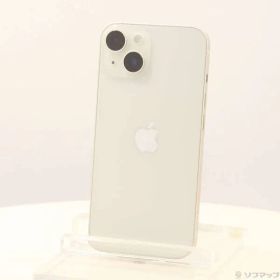 ソフマップ 〔中古品〕 iPhone14 128GB スターライト MPUQ3J／A SIMフリー【349】