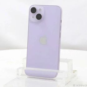 ソフマップ 〔中古品〕 iPhone14 128GB パープル MPUY3J／A SIMフリー【196】