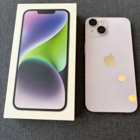 【美品】iPhone14 128GB パープル 箱・付属品あり