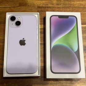 iPhone14 256GB パープル 美品 バッテリー85% 箱あり