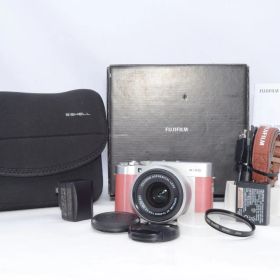 【美品】FUJIFILM 富士フイルム X-A5 レンズキット ピンク ミラーレス一眼カメラ