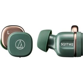 オーディオテクニカ 完全ワイヤレスイヤホン ATH-SQ1TW2 GR フォレストグリーン