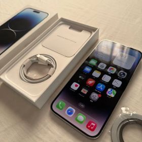 【値下げ可】iPhone14 promax 256GB シルバー ※説明要確認