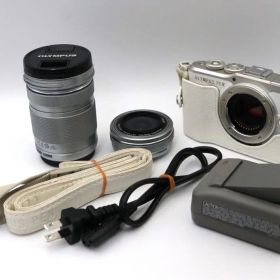 ☆美品【OLYMPUS】PEN E-PL10 + 14-42 + 40-150