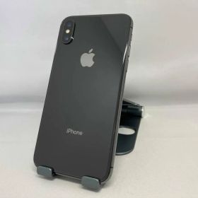 au 【SIMロックなし】MQC12J/A iPhone X 256GB スペｰスグレイ au