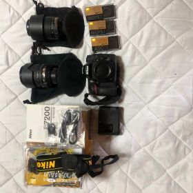 Nikon D7200 ショット数約3500枚 レンズ2本その他