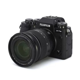 【中古】富士フイルム(FUJIFILM) ミラーレス一眼カメラ X-T4レンズキット ブラック X-T4LK-1680-B当店保証30日間 人気モデル 高画質 売れ筋