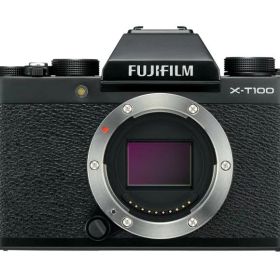 【中古】FUJIFILM ミラーレス一眼 X-T100ブラック X-T100-B当店保証30日間 人気モデル 高画質 売れ筋