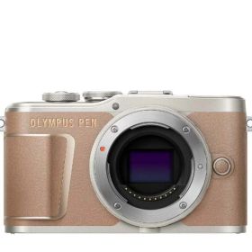 【中古】OLYMPUS ミラーレス一眼カメラ PEN E-PL10 ボディー ブラウン当店保証30日間 人気モデル 高画質 売れ筋