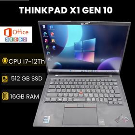 レノボ(Lenovo)のThinkPad X1 Carbon Gen10 i7 16G 512GB 美品(ノートPC)