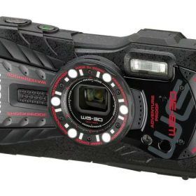 【中古】RICOH 防水デジタルカメラ RICOH WG-30 ブラック エボニーブラック 防水12m耐ショック1.5m耐寒-10度 RICOH WG-30 BK 04591 カメラ 中古 人気 おすすめ 高画質