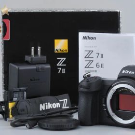 【中古】Nikon ニコン Z7 II ミラーレス一眼カメラ シャッター回数僅少 元箱付き