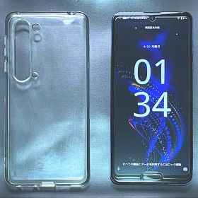 超美品‼️AQUOS R5G SIMフリー256GB バッテリー新品+ガラス付き✨
