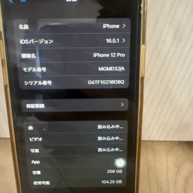 Apple iPhone 12 Pro 256GB(値下げしました)