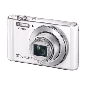 【中古】CASIO デジタルカメラ EXILIM EX-ZS190WE 広角24mm 光学12倍ズーム プレミアムオート 1610万画素 ホワイト当店保証30日間 人気モデル 高画質 売れ筋