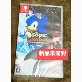 セガ(SEGA)の新品未開封 ソニック × シャドウ ジェネレーションズ Switch ソフト(家庭用ゲームソフト)