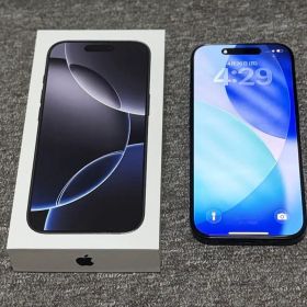 iPhone16Pro 256GB ブラックチタニウ厶