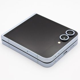 美品 Galaxy Z Flip6 SCG29 au版SIMフリーブルー Aランク