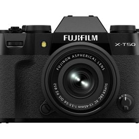 富士フイルム デジタル一眼カメラ FUJIFILM X-T50 XC15-45mmレンズキット 日英2言語設定モデル [ブラック]