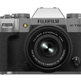 富士フイルム デジタル一眼カメラ FUJIFILM X-T50 XC15-45mmレンズキット [シルバー]