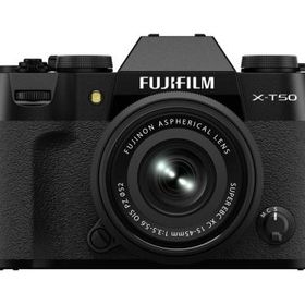 ★FUJIFILM / 富士フイルム FUJIFILM X-T50 XC15-45mmレンズキット 日英2言語設定モデル [ブラック]