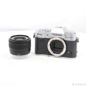 (中古)FUJIFILM (展示品) X-T50 XC15-45mm レンズキット シルバー(297-ud)