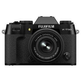 FUJIFILM ミラーレス一眼カメラ X-T50 JP XC15-45mmレンズキット ブラック（日本語・英語のみ対応）【JAN:4547410556476】