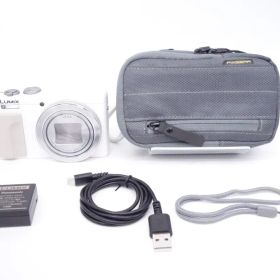 【極上品】パナソニック Panasonic コンパクトデジタルカメラ ルミックス DMC-TZ85-W ホワイト [W2604046A]