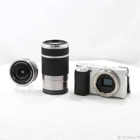 〔中古〕SONY(ソニー) α6400 ILCE-6400Y ダブルズームレンズキット シルバー〔198-ud〕
