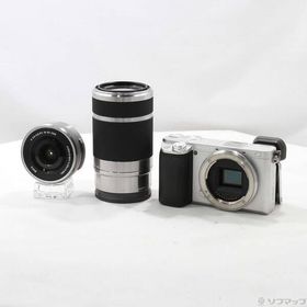 〔中古〕SONY(ソニー) α6400 ILCE-6400Y ダブルズームレンズキット シルバー〔198-ud〕