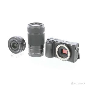 〔中古〕SONY(ソニー) α6400 ILCE-6400Y ダブルズームレンズキット ブラック〔262-ud〕