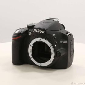 〔中古〕Nikon(ニコン) NIKON D3200 ボディ ブラック〔344-ud〕