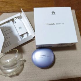 HUAWEI FreeClip ワイヤレスイヤホン パープル