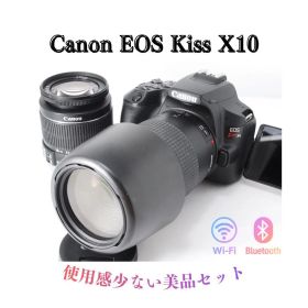 【ダブルズーム】Canon EOS Kiss X10 自撮り スマホ転送 美品