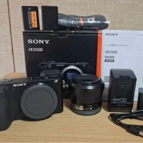 ソニーSONYα6500＋35mm F1.8レンズセット+備品等【即日発送可】