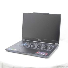 〔中古〕MSI(エムエスアイ) 〔展示品〕 Cyborg 14 A13V Cyborg-14-A13UDX-4149JP ブラック＆スケルトン〔198-ud〕