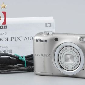 【中古】Nikon ニコン COOLPIX A10 シルバー コンパクトデジタルカメラ