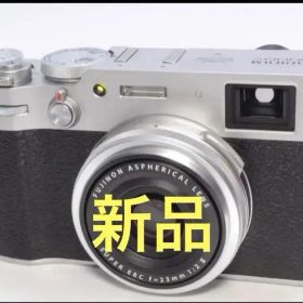 FUJIFILM デジタルカメラ X100V シルバー 新品同様