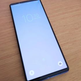美品 Xperia 1 III SO-51B パープル SIMロック解除済