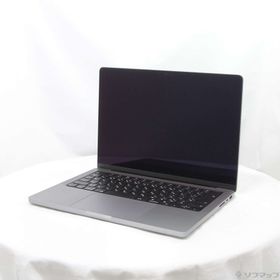 (中古)MacBook Pro 14.2-inch Late-2021 MKGQ3J/A M1 Pro 10コアCPU_16コアGPU 16GB SSD1TB スペースグレイ (15.7 Sequoia)(348-ud)