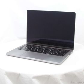 (中古)MacBook Pro 14.2-inch Late-2021 MKGQ3J/A M1 Pro 10コアCPU_16コアGPU 16GB SSD1TB スペースグレイ (26.3 Tahoe)(348-ud)