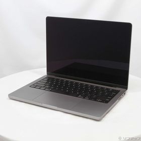 (中古)MacBook Pro 14.2-inch Late-2021 MKGQ3J/A M1 Pro 10コアCPU_16コアGPU 16GB SSD4TB スペースグレイ (15.3 Sequoia)(262-ud)