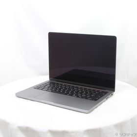 (中古)MacBook Pro 14.2-inch Late-2021 MKGQ3J/A M1 Pro 10コアCPU_16コアGPU 16GB SSD1TB スペースグレイ (26.1 Tahoe)(297-ud)