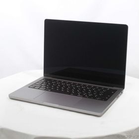 (中古)MacBook Pro 14.2-inch Late-2021 MKGP3J/A M1 Pro 8コアCPU_14コアGPU 16GB SSD1TB スペースグレイ (14.7 Sonoma)(297-ud)