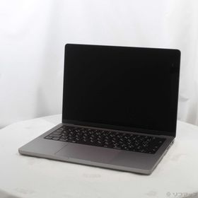 (中古)MacBook Pro 14.2-inch Late-2021 MKGP3J/A M1 Pro 8コアCPU_14コアGPU 16GB SSD512GB スペースグレイ (26.3 Tahoe)(344-ud)